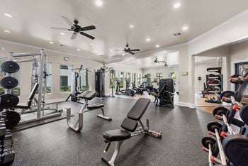 Fully equipped 24-hour fitness center